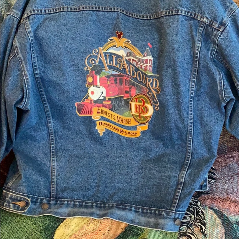 Disneyland Railroad Jean Jacket